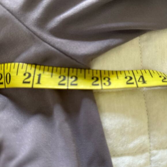 ALBERTA FERRETTI Womens Dress 10 Purple Belted Ruched Modern Evening Cocktail - Picture 9 of 14